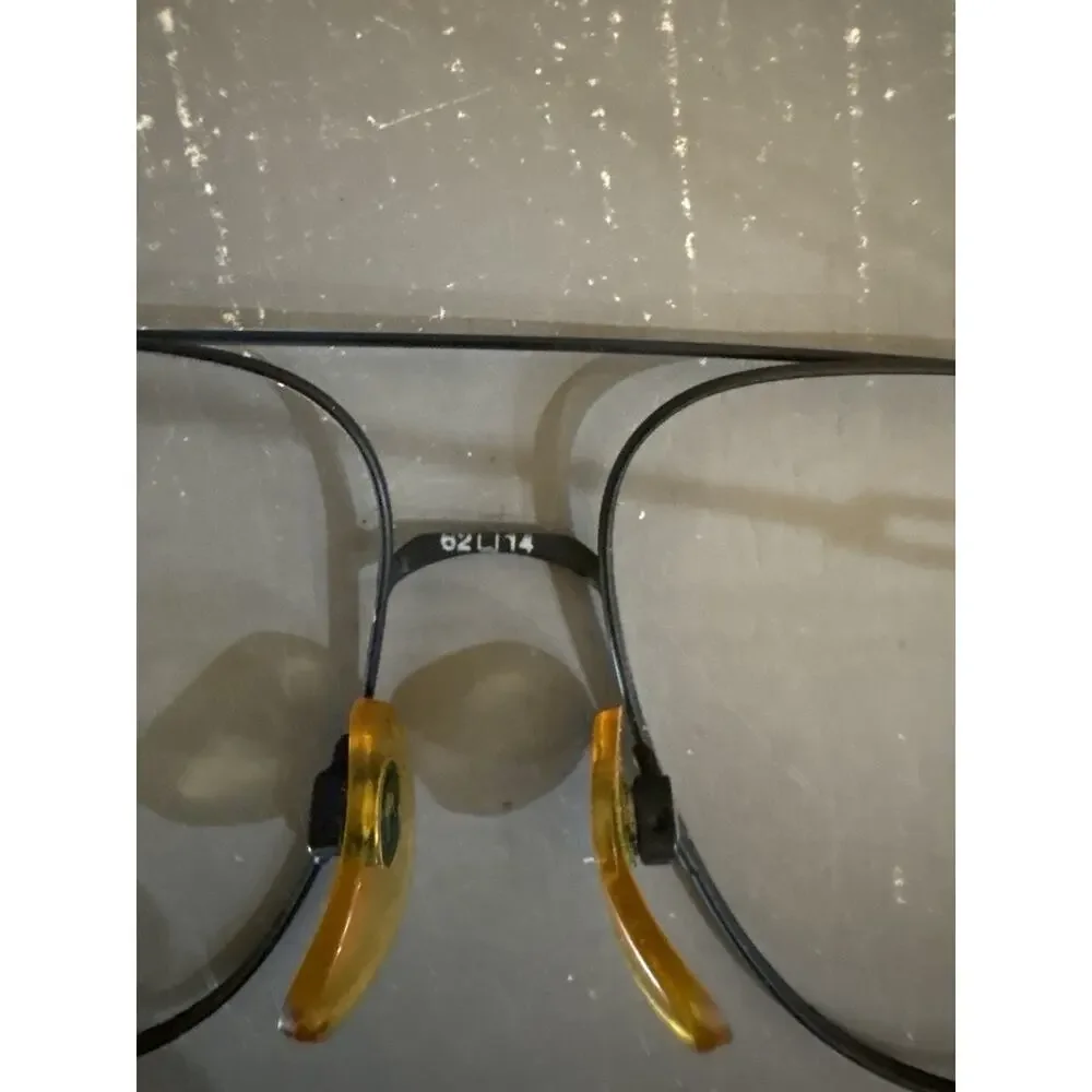 Vintage Alfa Romeo Eyeglass Frames 55-5502 Made Italy Aviator Metal Optical 145